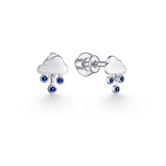 Серьги из серебра