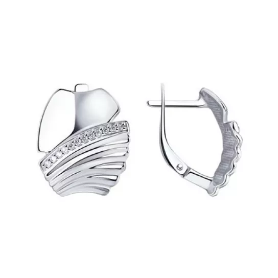 Серьги из серебра