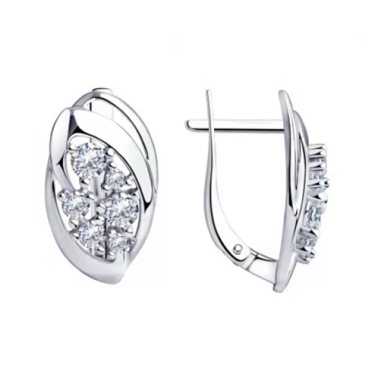 Серьги из серебра