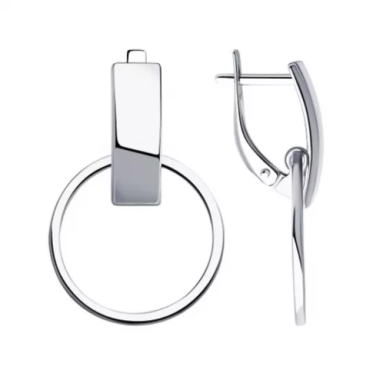 Серьги из серебра