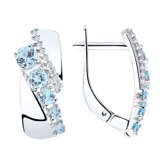 Серьги из серебра