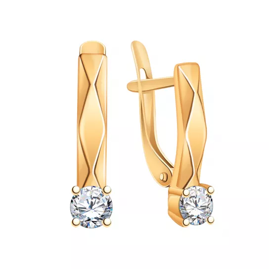 Серьги из золота