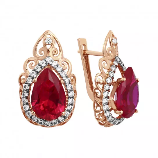 Серьги из золота