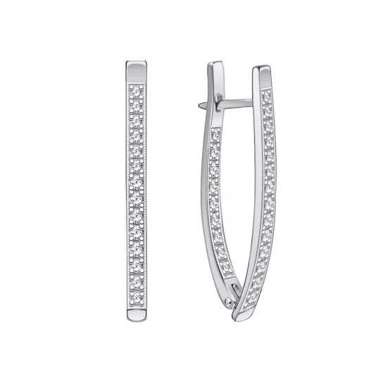 Серьги из серебра