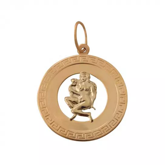 Подвеска зодиак из золота
