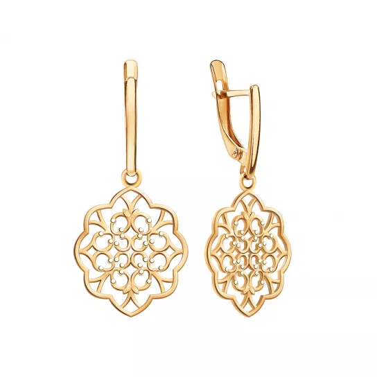 Серьги из золота