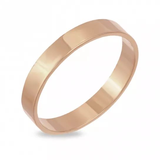 Кольцо обручальное из золота