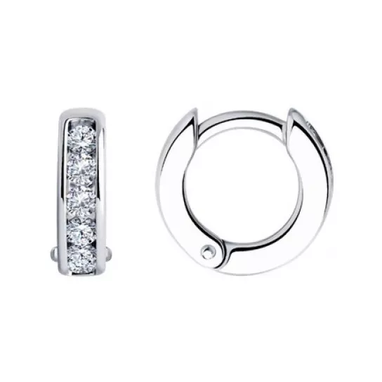 Серьги из серебра