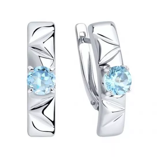 Серьги из серебра