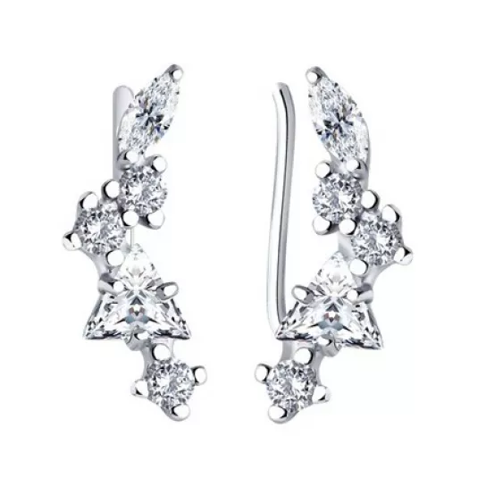 Серьги из серебра