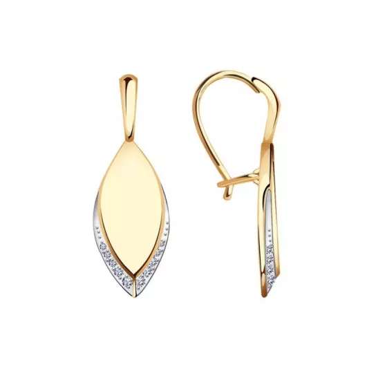 Серьги из золота