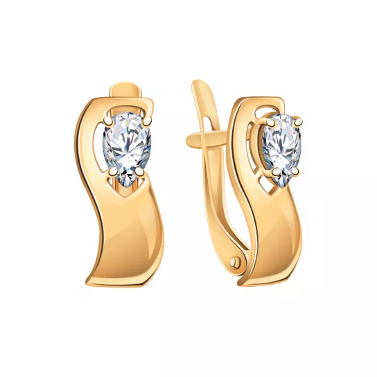 Серьги из золота