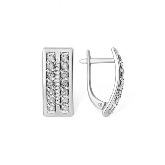 Серьги из серебра