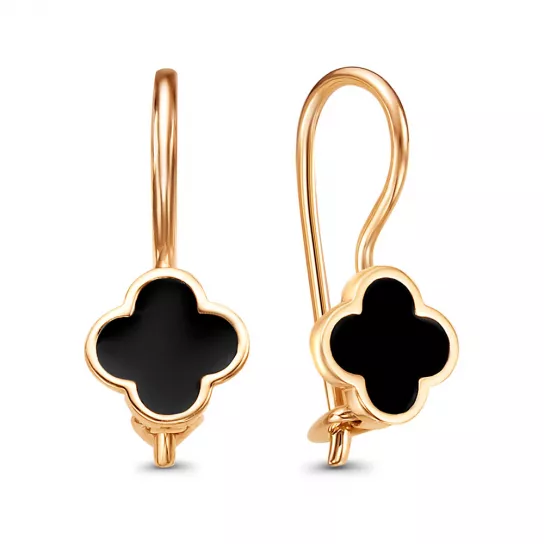 Серьги детские из золота