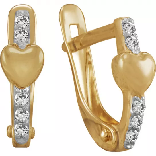 Серьги из золота