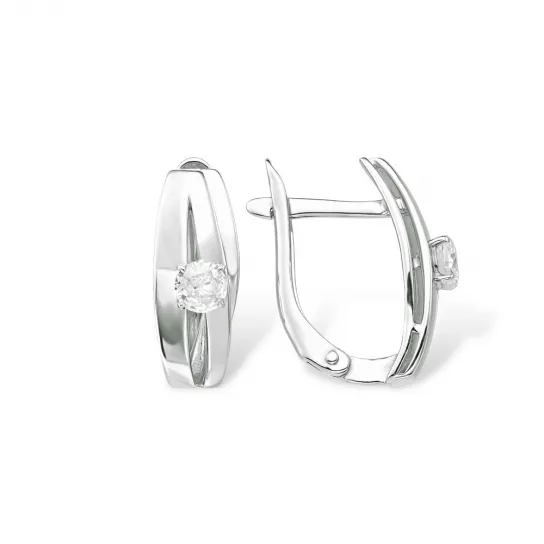 Серьги из серебра