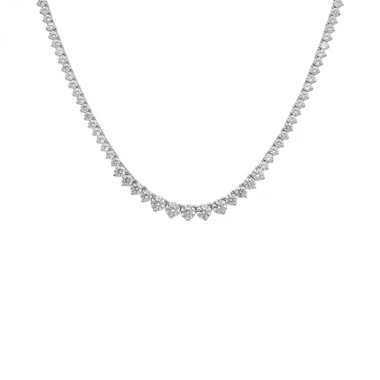 Колье из серебра