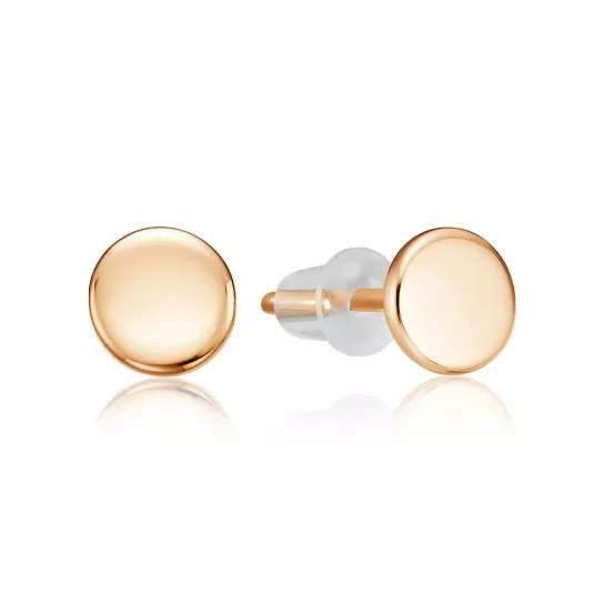 Пусеты из золота