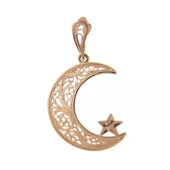 Подвеска мусульманская из золота