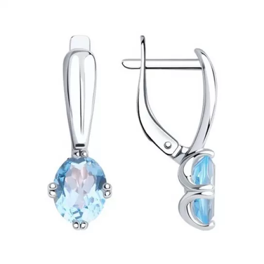 Серьги из серебра