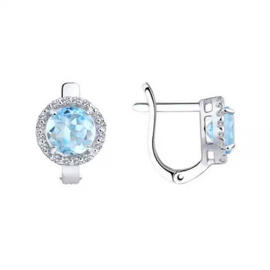 Серьги из серебра